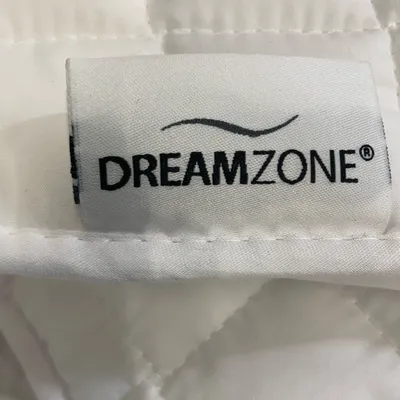 Madrasskydd (Vit) från Dream Zone Polyester, Bomull thumbnail 3