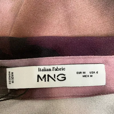 Robe (Rose, Multicolore) de Mango Polyester thumbnail 3