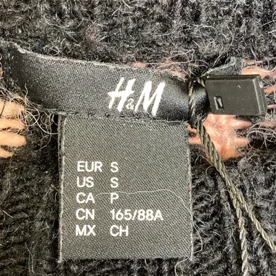 Tröja (Svart, Brun) från H&M Akryl, Ull, Alpackaull thumbnail 3