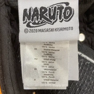 Keps (Svart, Orange) från Naruto Bomull thumbnail 5