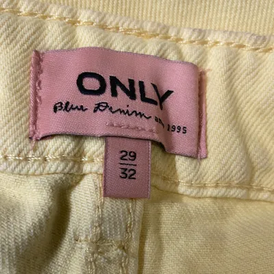 Jeans (Gul) från ONLY Bomull thumbnail 3