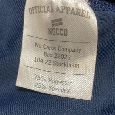 Kompressionsshorts (Blå, Orange) från Nocco Polyester, Elastan thumbnail 4