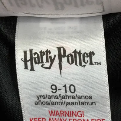 Maskeradkläder (Svart) från Harry Potter Polyester thumbnail 3
