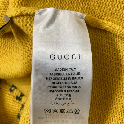 Tröja (Gul) från Gucci Ull thumbnail 7