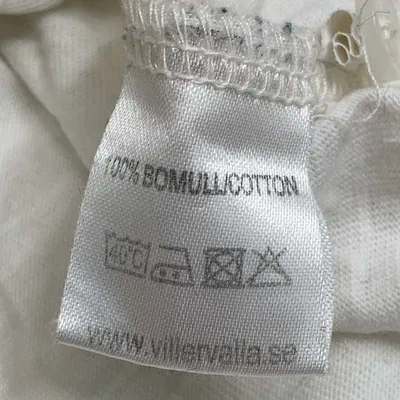Blus (Vit) från Villervalla Bomull thumbnail 4