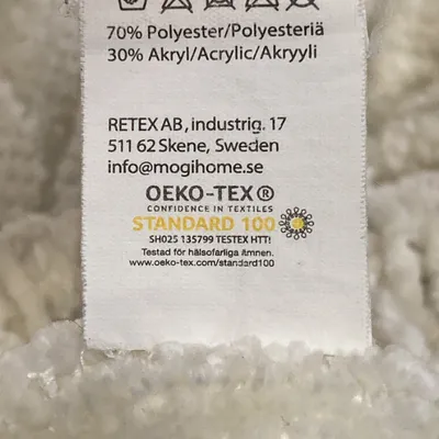 Pläd (Beige) från Mogihome Polyester, Akryl thumbnail 4