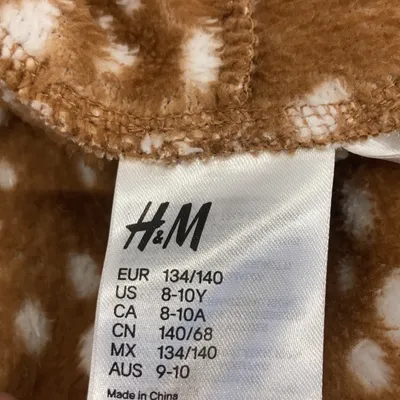 Mjukisdräkt (Brun, Flerfärgad) från H&M Polyester thumbnail 3