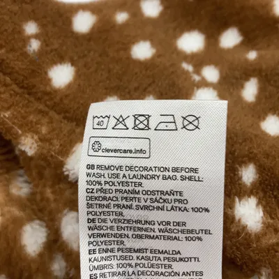 Mjukisdräkt (Brun, Flerfärgad) från H&M Polyester thumbnail 4