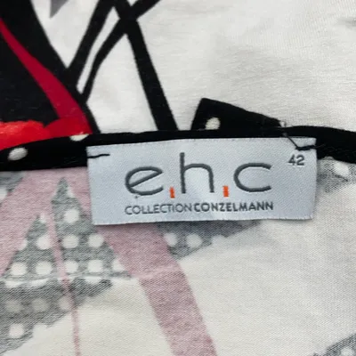 T-shirt (Noir, Blanc, Rouge, Multicolore) de E.H.C Viscose thumbnail 3