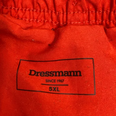 Badshorts (Röd) från Dressmann Återvunnen polyester thumbnail 3