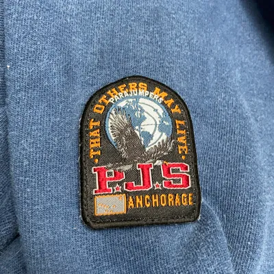Collegetröja (Blå) från Parajumpers Bomull thumbnail 6