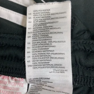 Träningsshorts (Svart, Vit) från Adidas Polyester thumbnail 4