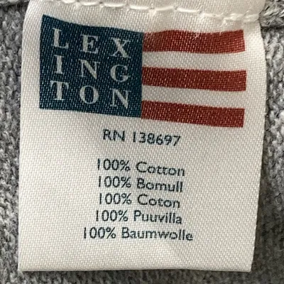 Tröja (Grå) från Lexington Bomull thumbnail 4