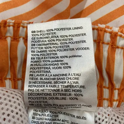 Badshorts (Orange) från H&M Polyester thumbnail 4