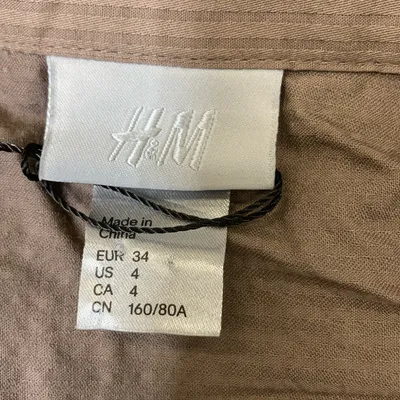 Skjorta (Brun) från H&M Bomull, Elastan thumbnail 3