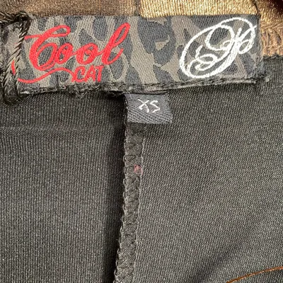Leggings (Guldfärgad) från CoolCat Elastan, Polyester thumbnail 3