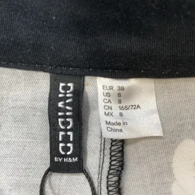 Kjol (Svart, Flerfärgad) från Divided by H&M thumbnail 4