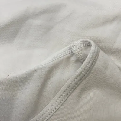 Topp (Vit) från Uniqlo Bomull, Elastan, Polyester, Viskos thumbnail 5