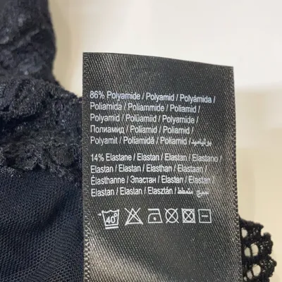 Bralette (Svart) från Vero Moda Polyamid, Elastan thumbnail 4