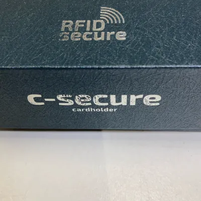 Plånbok (Svart, Röd) från C-Secure Skinn thumbnail 5