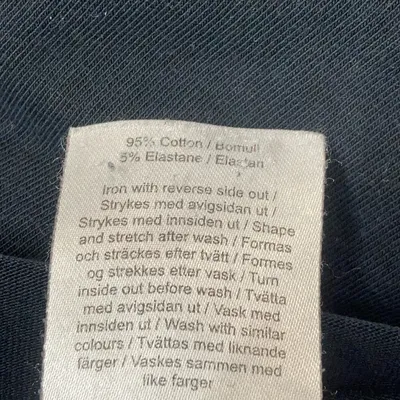 T-shirt (Svart) från Bläck Bomull, Elastan thumbnail 4