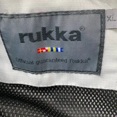 Träningsjacka (Vit, Svart) från Rukka Polyester thumbnail 4