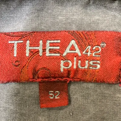 Jeansklänning (Grå) från THEA 42 plus Bomull thumbnail 3