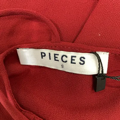 Topp (Röd) från Pieces Polyester thumbnail 3