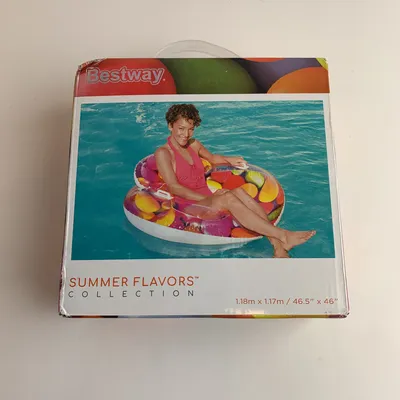 Badring (Rosa, Flerfärgad) från Bestway
