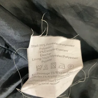 Kavaj (Svart) från VILA Polyester, Elastan thumbnail 4