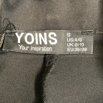 Kavaj (Svart) från Yoins Polyester, Elastan thumbnail 3