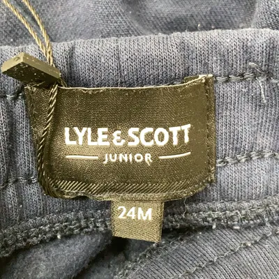 Mjukisbyxor (Blå) från Lyle & Scott Junior Bomull, Polyester thumbnail 3