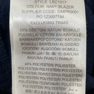 Mjukisbyxor (Blå) från Lyle & Scott Junior Bomull, Polyester thumbnail 4