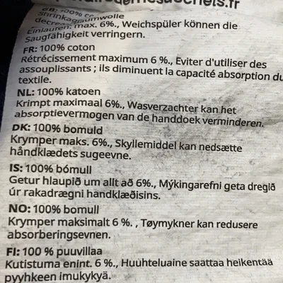 Handduk (Blå) från IKEA Bomull thumbnail 4