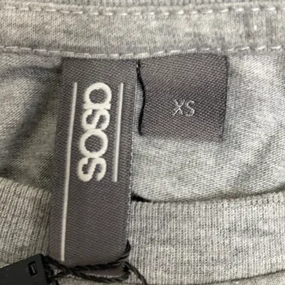 T-shirt (Grå) från ASOS Polyester, Bomull thumbnail 3