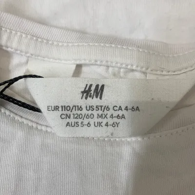 T-shirt (Vit, Flerfärgad) från H&M x Disney Bomull thumbnail 3