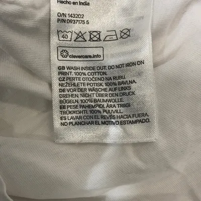 T-shirt (Vit, Flerfärgad) från H&M x Disney Bomull thumbnail 4
