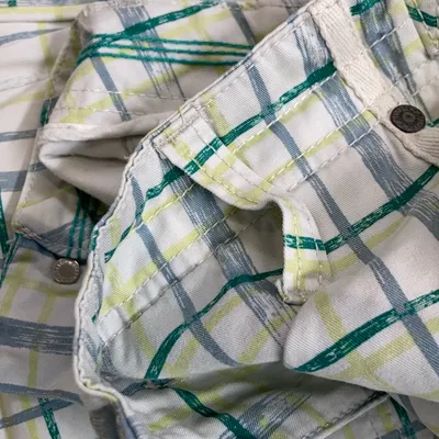 Shorts cargo (Blanc, Multicolore) de Mustang Coton thumbnail 6