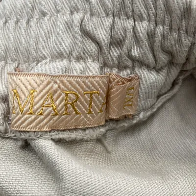Kjol (Beige) från Marta Bomull, Elastan thumbnail 3