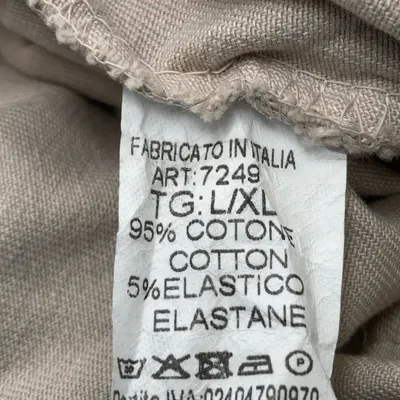 Kjol (Beige) från Marta Bomull, Elastan thumbnail 4