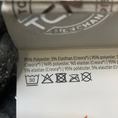 Cirkelsjal (Grå, Silverfärgad) från Tchibo Polyester, Elastan thumbnail 4