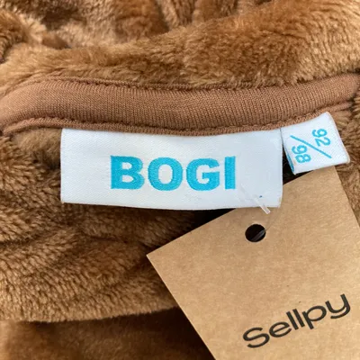 Huvtröja (Brun) från Bogi Polyester thumbnail 3