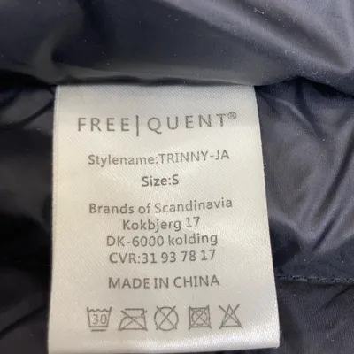 Jacka (Svart, Grå) från Free/Quent Dun, Nylon, Polyester thumbnail 3