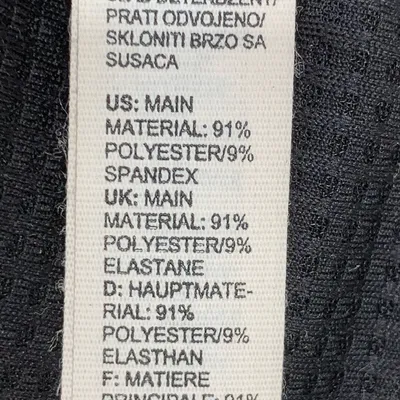 Sport-BH (Svart) från Adidas Elastan, Polyester thumbnail 4