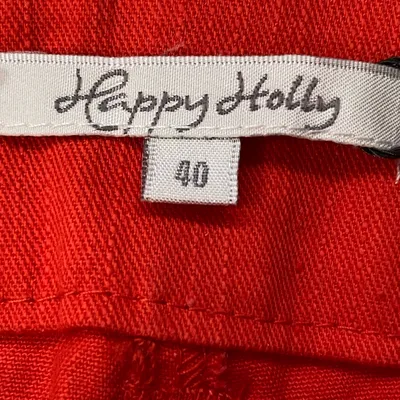 Jeans (Röd) från Happy Holly Bomull, Elastan thumbnail 3