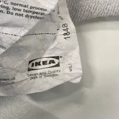 Dra-på-lakan (Vit) från IKEA Polyester, Bomull thumbnail 3