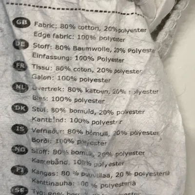 Dra-på-lakan (Vit) från IKEA Polyester, Bomull thumbnail 4