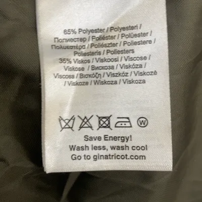 Jacka (Grön) från Gina Tricot Polyester, Viskos thumbnail 4