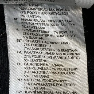 T-shirt (Svart) från Adidas Bomull, Elastan, Polyester thumbnail 4
