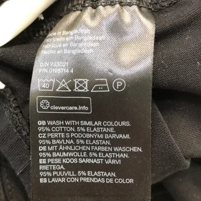 Leggings (Svart) från H&M Mama Bomull, Elastan thumbnail 4